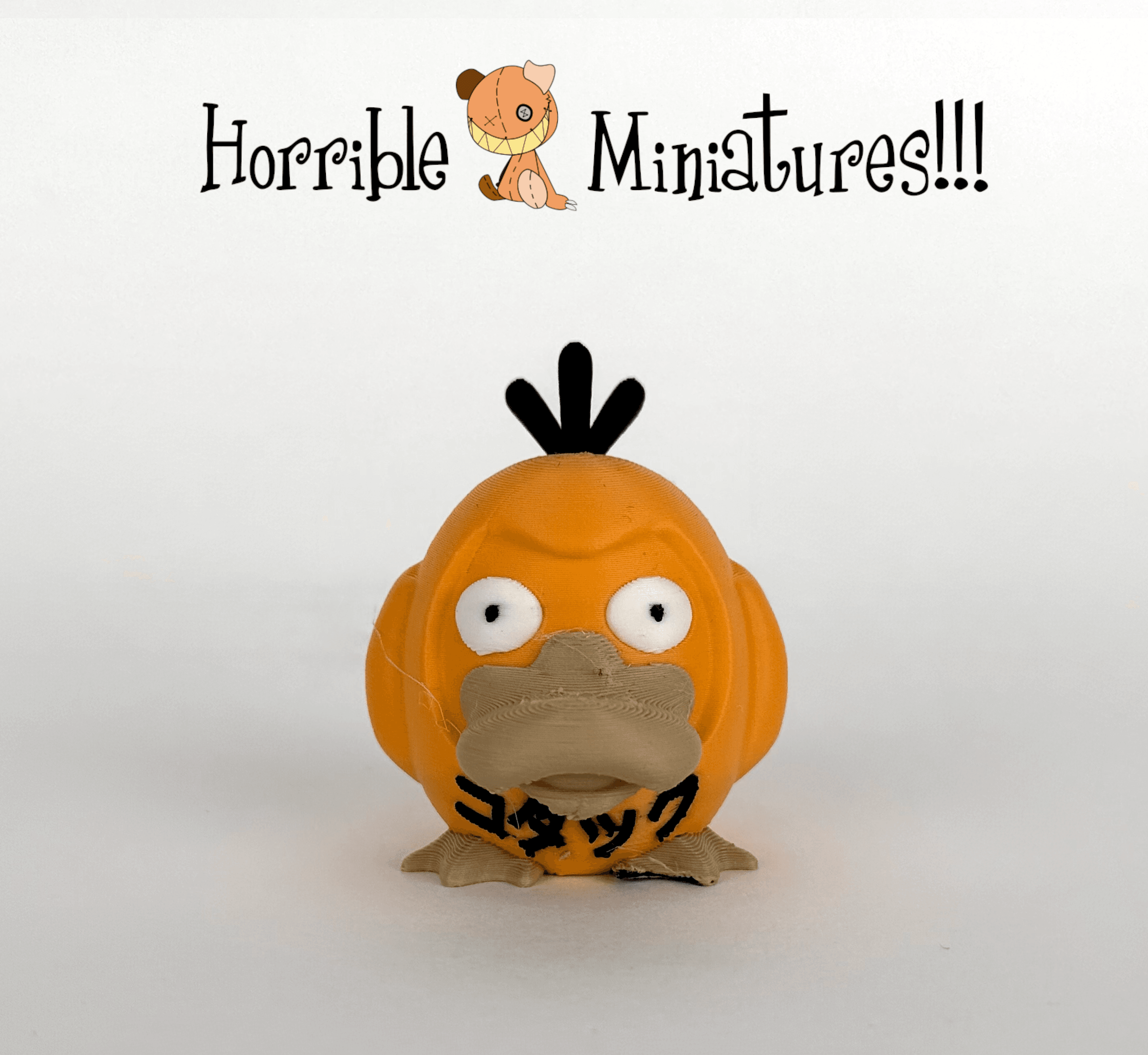 Psyduck Daruma 3d model