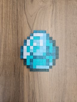 Minecraft Diamond Ore (NO AMS Needed) 3d model