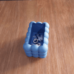Bubble Textured Planter & Organizer 3d model