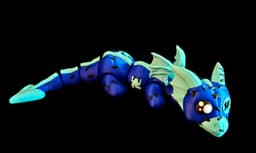 Chubby Halloween Dragon (Personal Use) 3d model