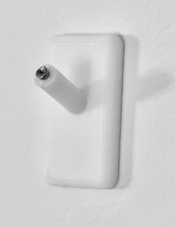 finishing nail wall hook 3d model
