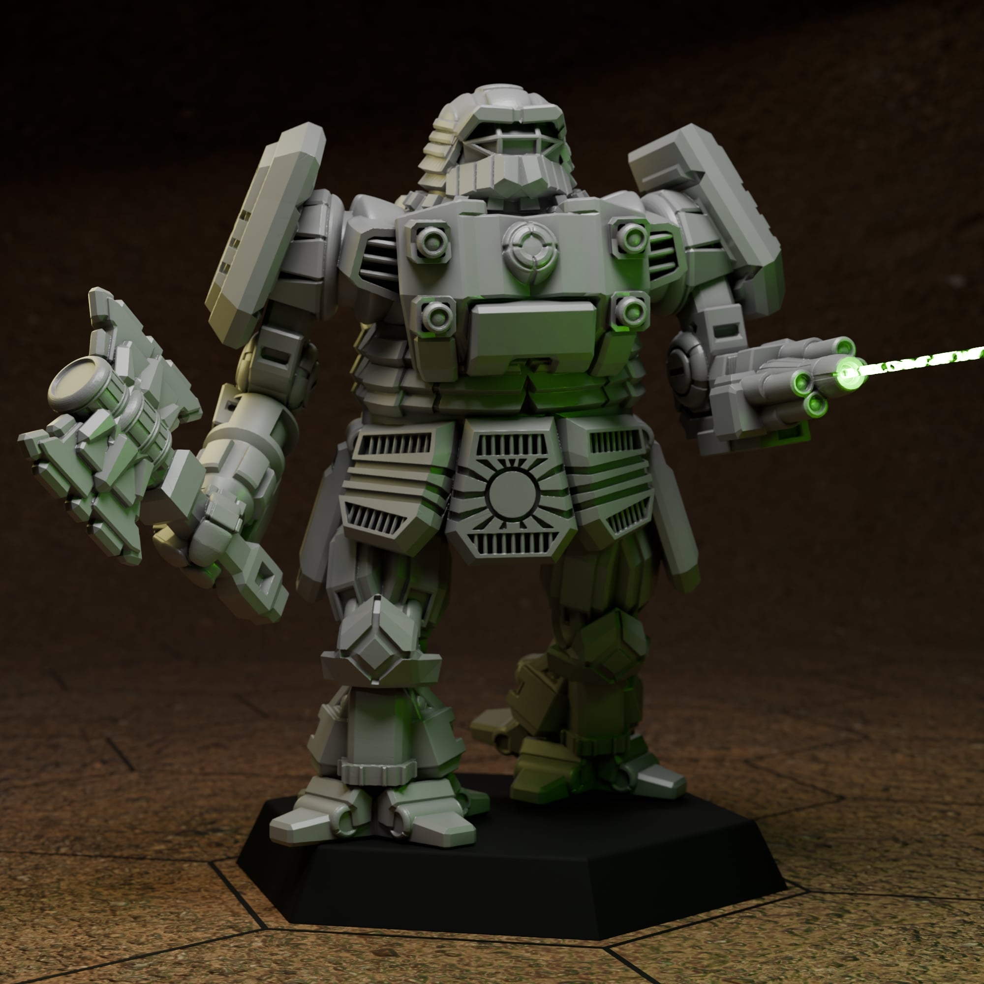Ti Tsang for American Mecha 3d model