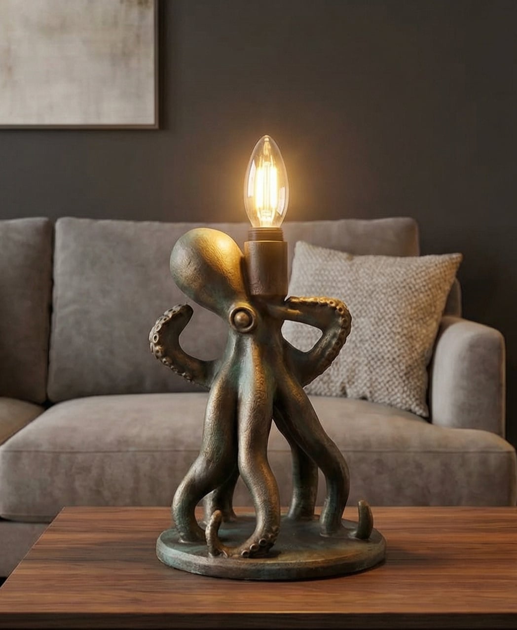 Kraken Lamp Styled 3d model