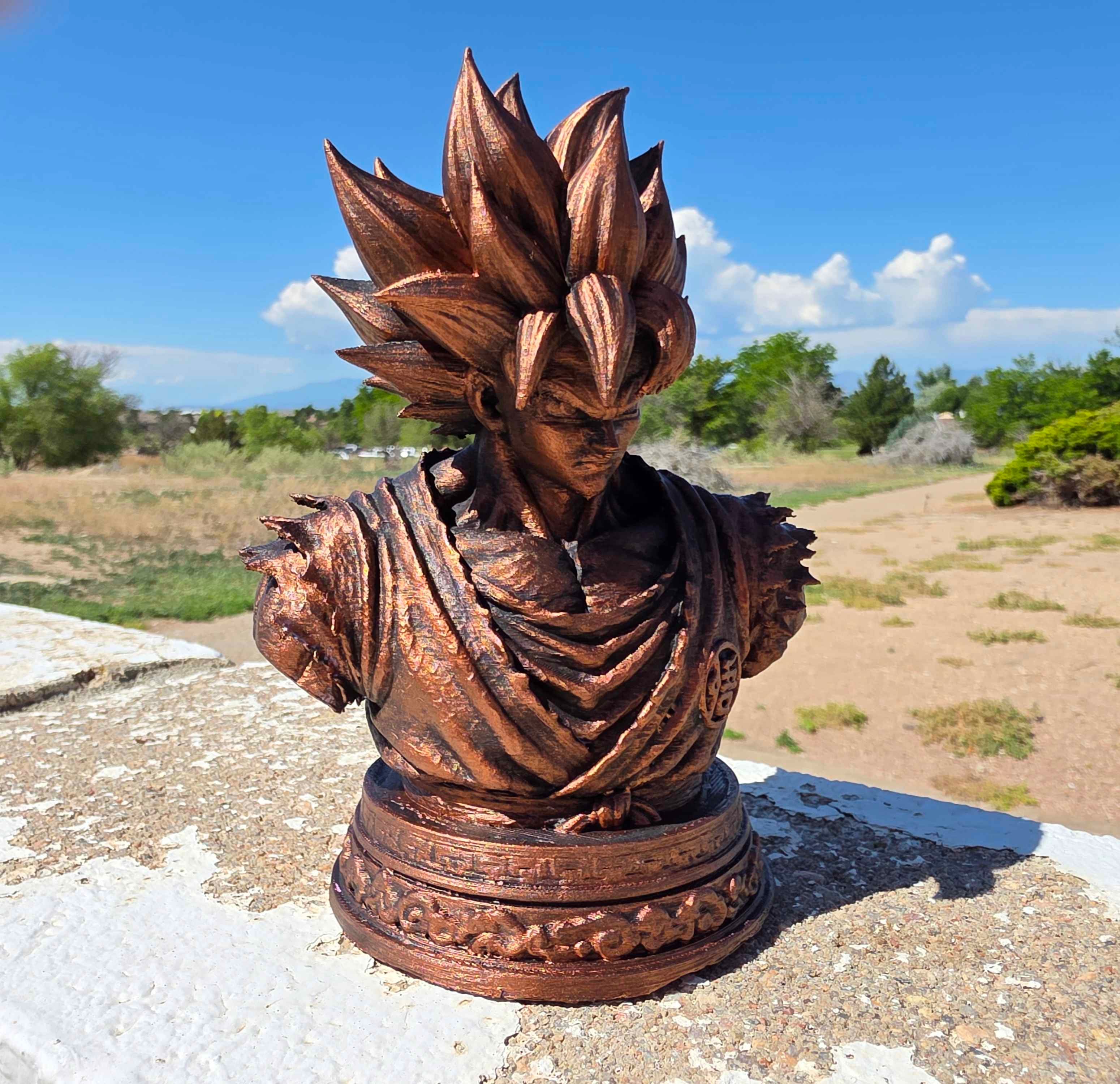 Goku Bust 3d model