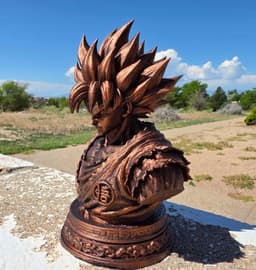 Goku Bust 3d model