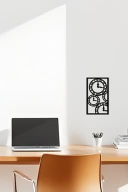 Clock Wall Art, Wall Decor, Home Decor 3d model