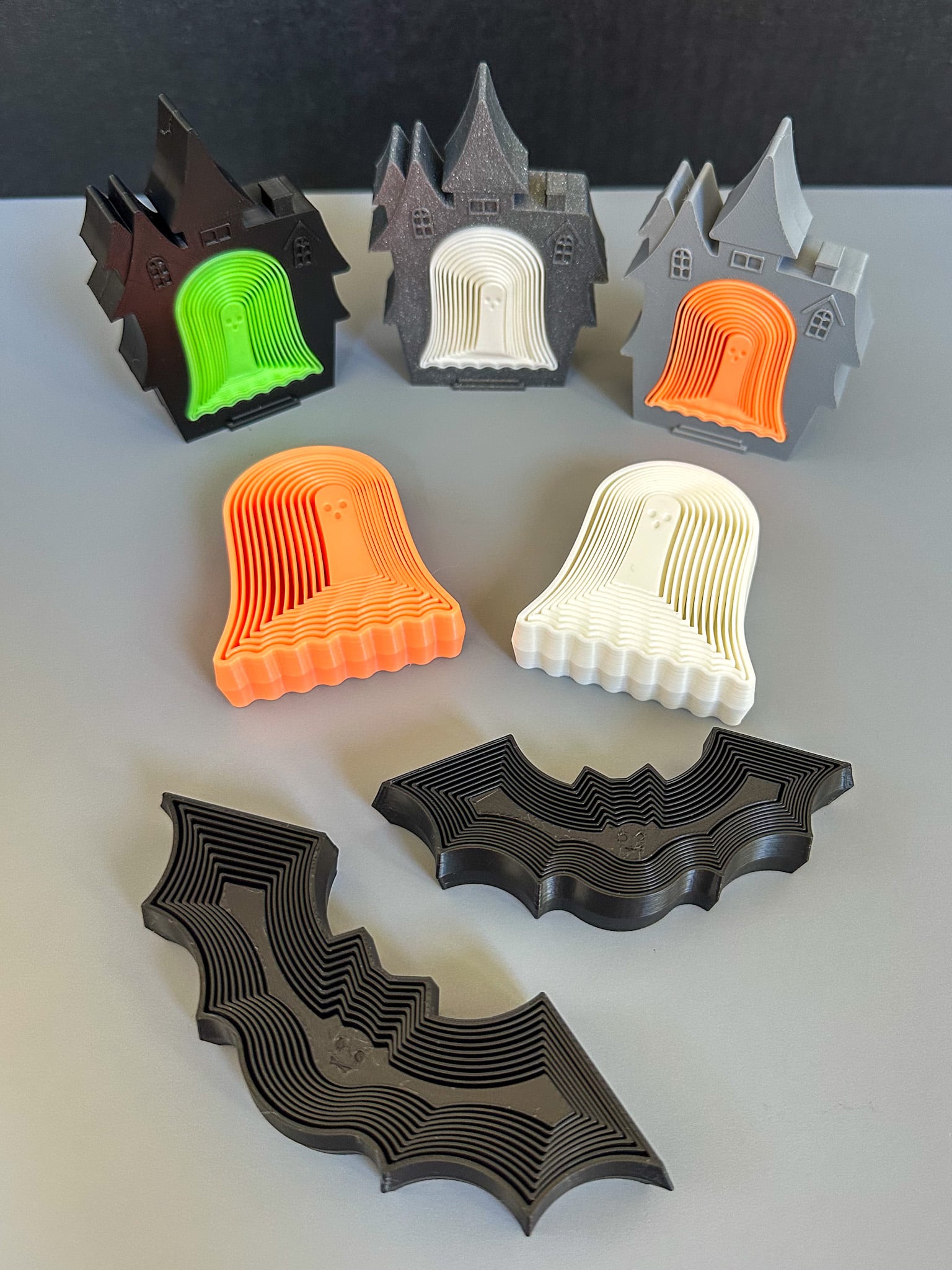 Ghost Layered Fidget (2 sizes) 3d model