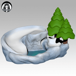 12 Puffling Bases - Extra Models 3d model