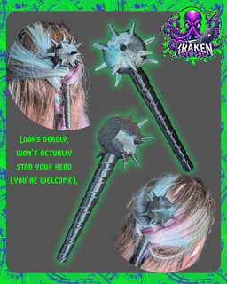 Mace Hair Pin 3d model