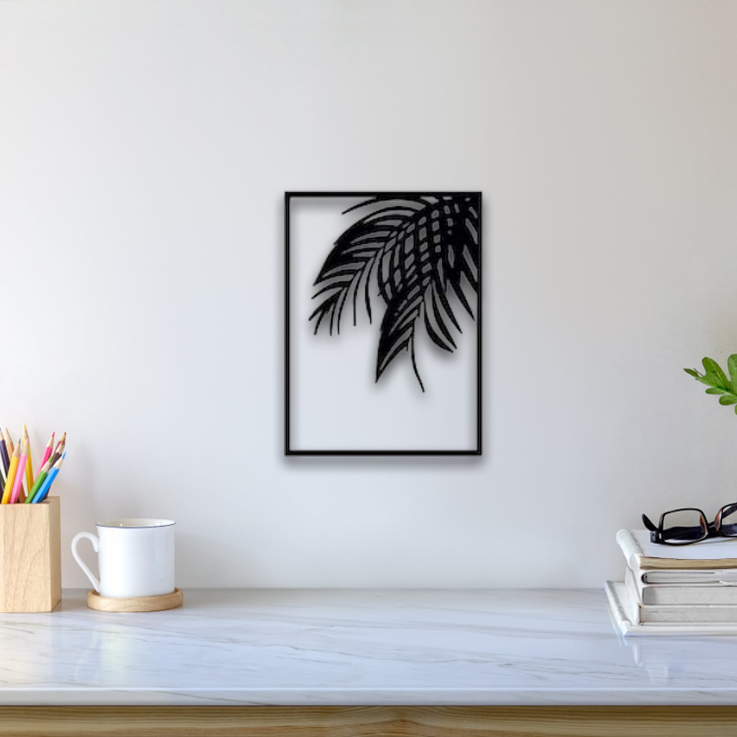 Leaf Wall Art 3d model