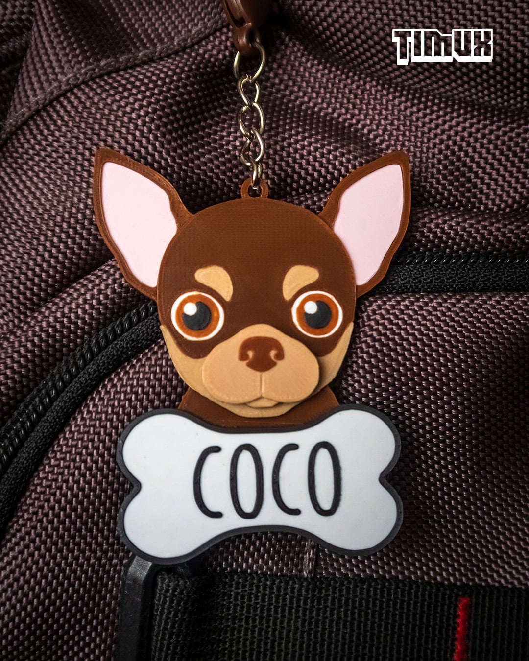 CHIHUAHUA KEYCHAIN SET 3d model