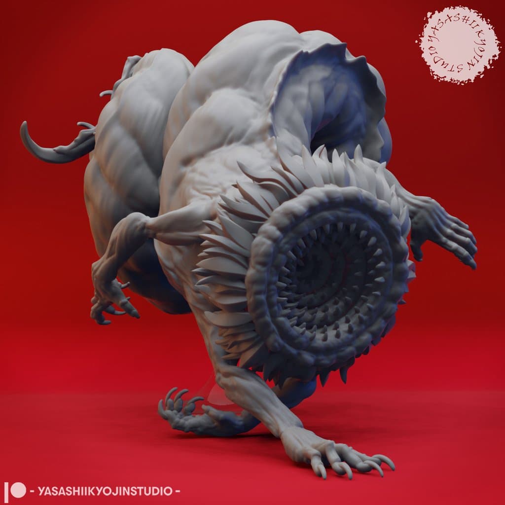 Phaerimm - Tabletop Miniature 3d model