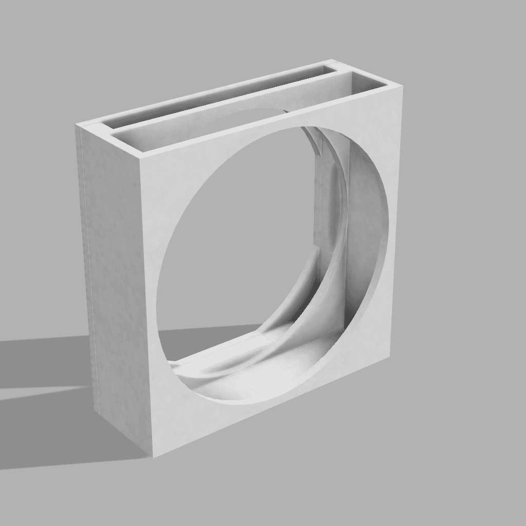 140mm Fume Extractor 3d model