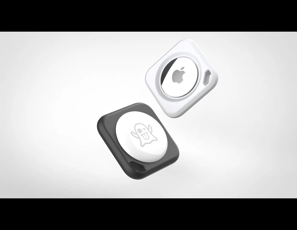 Square Airtag Holder 3d model