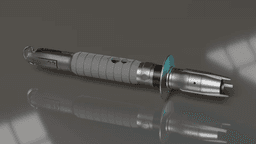 Shin Hati's Lightsaber - Ahsoka 3d model