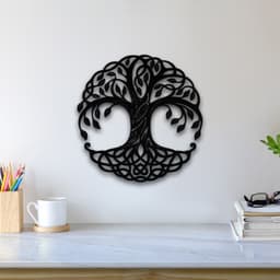 Tree Wall Art 3d model