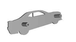 Challenger Drawer Pull 3d model