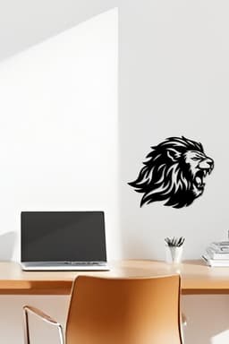 Lion Wall Art, Wall Decor, Home Decor 3d model