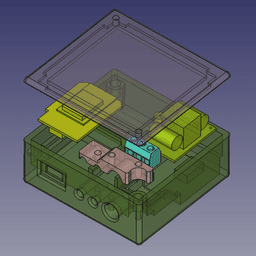 Home Automation - Temperature Monitoring ESP8266 DS18B20 3d model