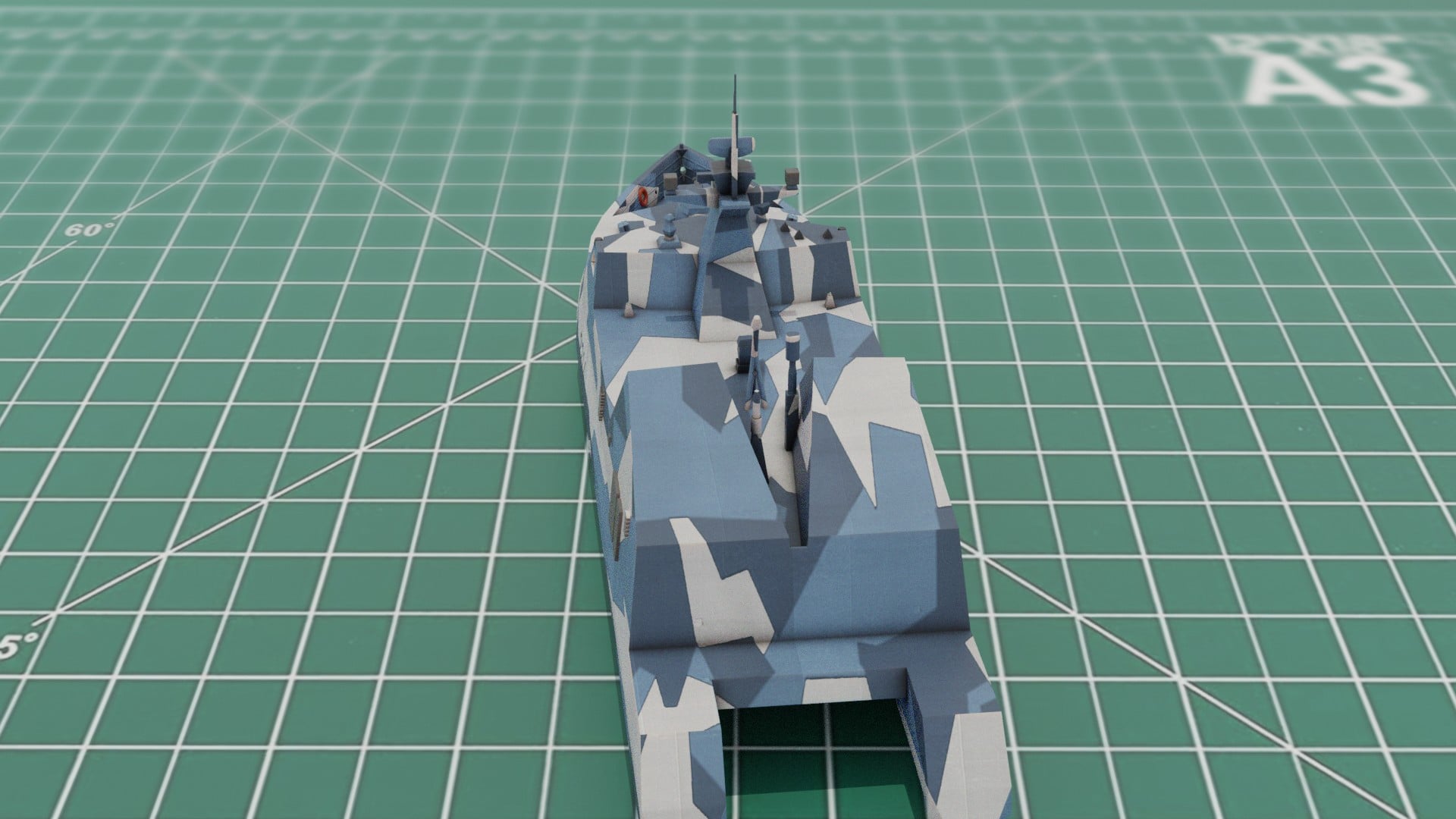 Type022 Houbei Class Chinese Navy Missile Boat 3d model