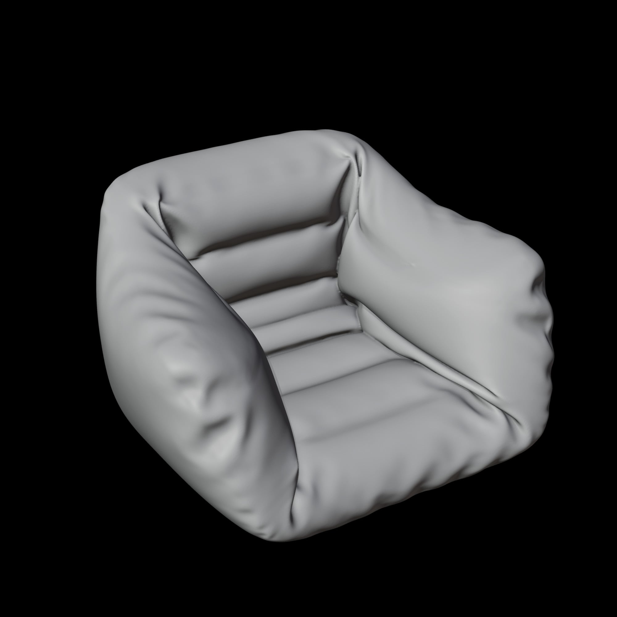 Beanbag Couch 3d model