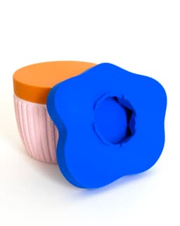 Chunky Puddle Drip Tray // 100mm 3d model