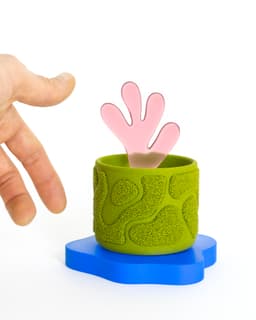 Chunky Puddle Drip Tray // 100mm 3d model