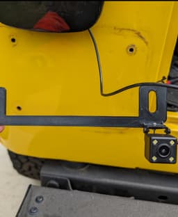 license tag camera mount.stl 3d model