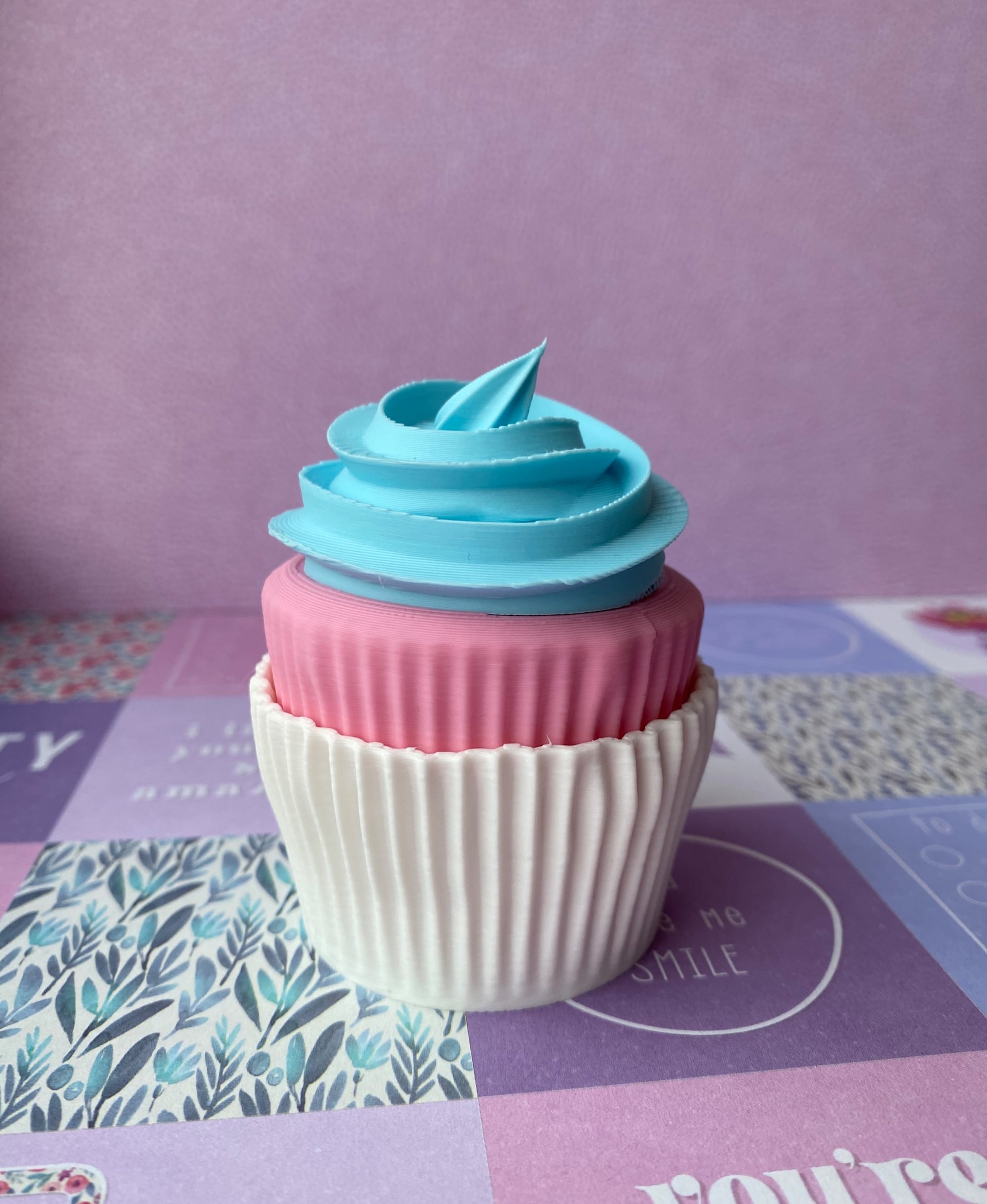 Yummy cupcake!
Polymaker filament.