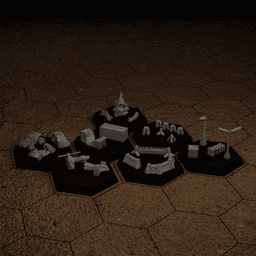 Scale Enhancement Set for American Mecha 3d model
