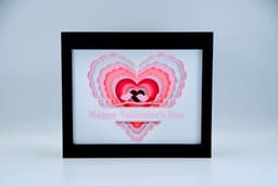Valentine Shadow Box 2024 3d model