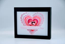 Valentine Shadow Box 2024 3d model