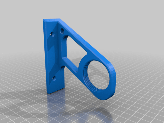 Kitchen Roll Holder with rollback stop 3d model