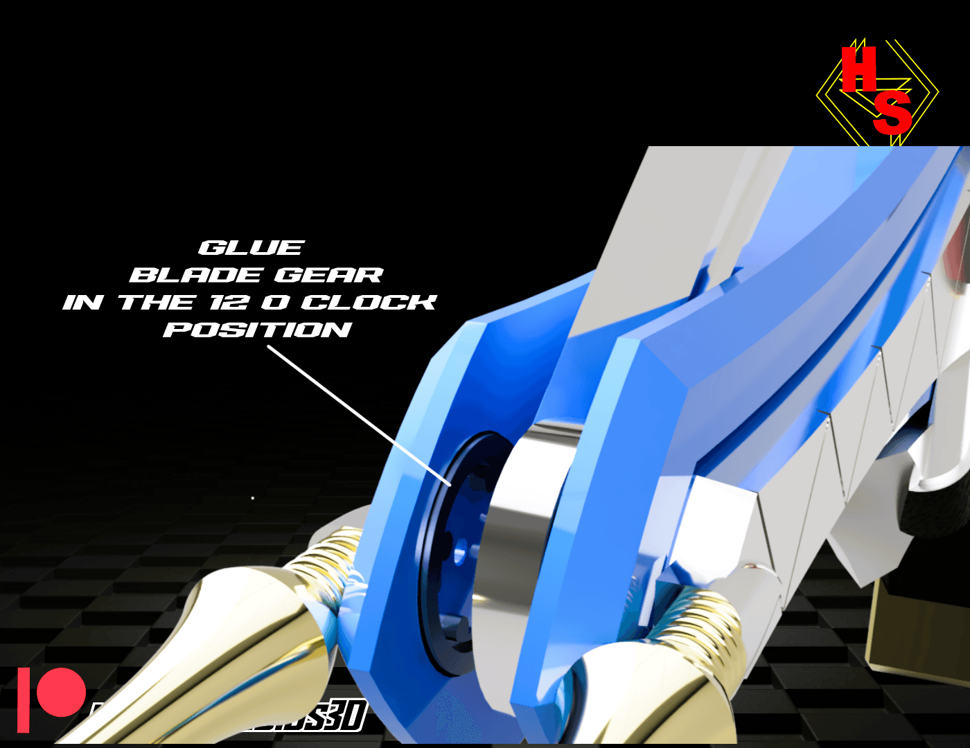 Thundermax Blaster 3d model