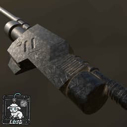 Boushh Electro Staff 3d model