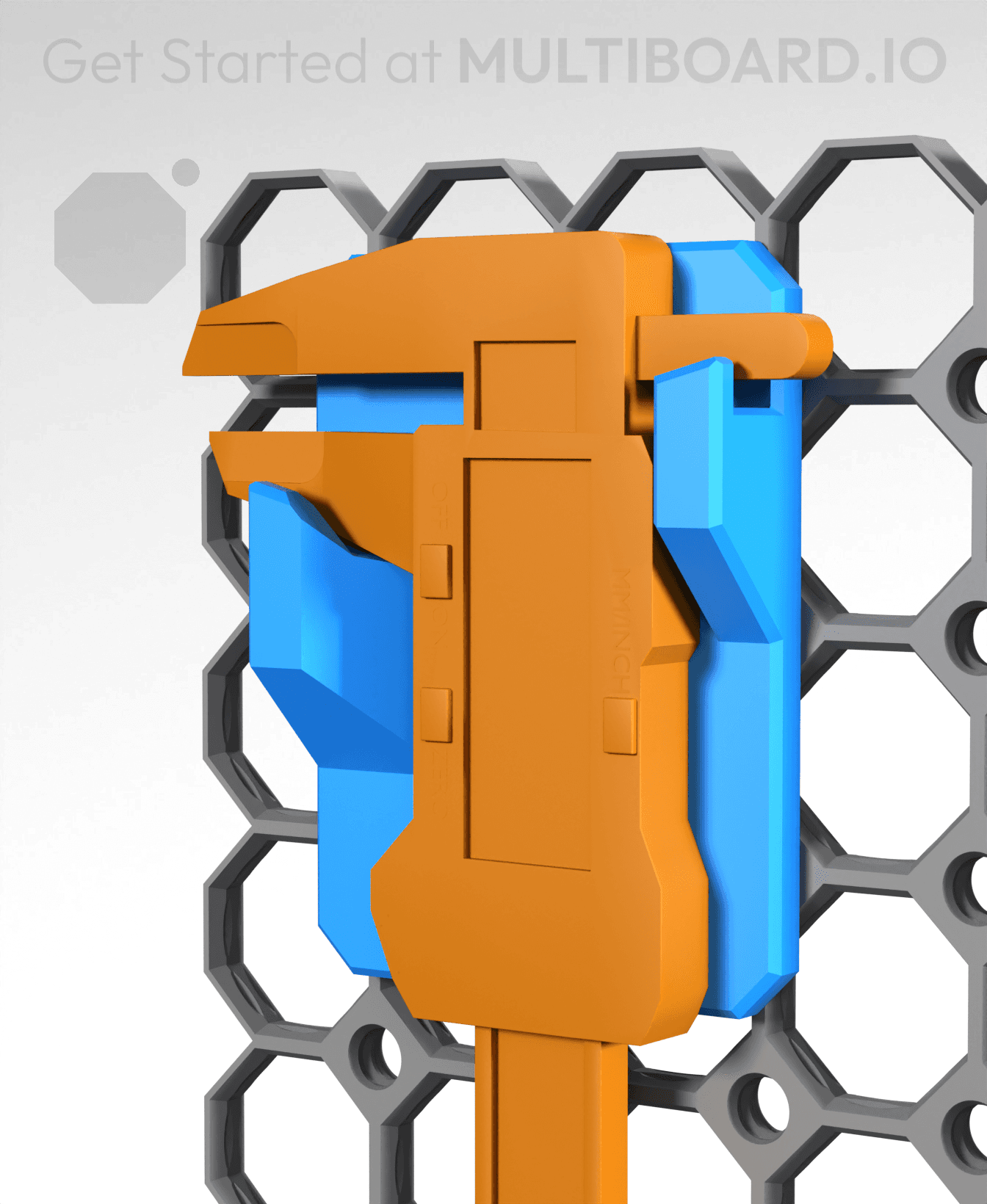 Caliper Holder (MP Bolt-Locked) 3d model