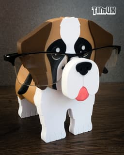 SAINT BERNARD GLASSES HOLDER 3d model