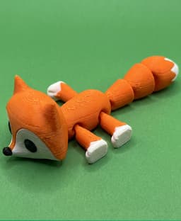 ARTICULATED FOX 3d model