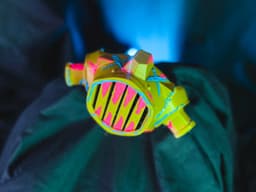 Jinx gas mask – Arcane 3d model