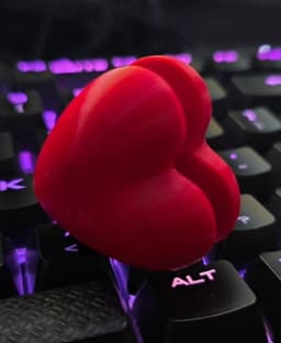 Heart Clicker - Cherry MX Clicker 3d model