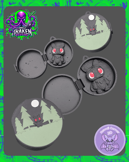 Mothman Locket 3d model