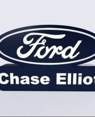 Ford Sign – LED Strip Compatible 3d model