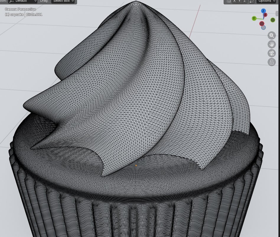 Cupcake 3d model