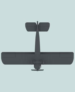 1:144 Sopwith Dolphin (One Lewis) 3d model