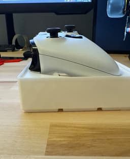 Bottom wall too thin, grid came right through. Broke off easily. Controller doesn’t even fit inside. 3d model