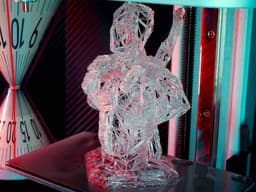 Deadpool Wireframe and Voronic Remix 3d model