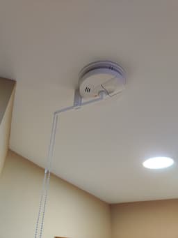 Smoke Detector Pull String - In white to match - 3d model