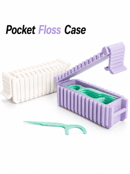 Pocket Floss Case | Portable Floss Pick Holder 3d model