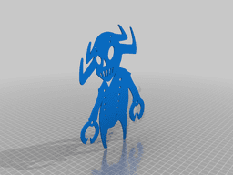 Cute monsters 3d model