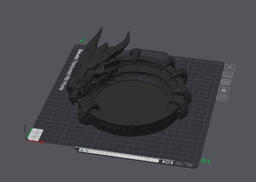 Dracosin dice tray 3d model